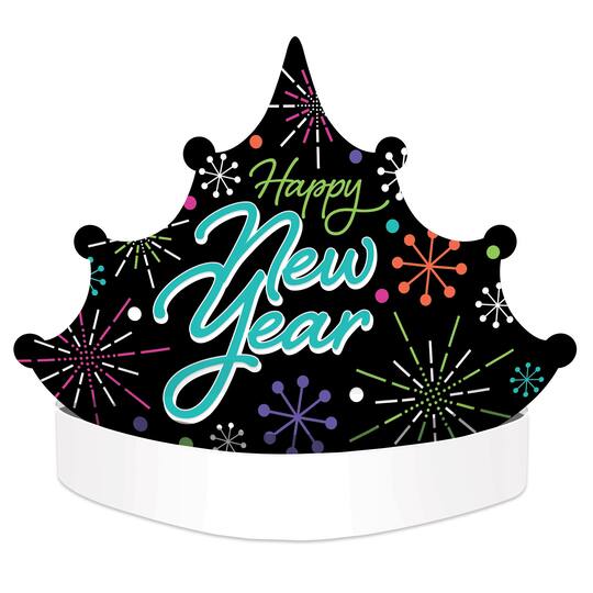 Beistle Adult Happy New Year Tiara Headbands, 2ct.